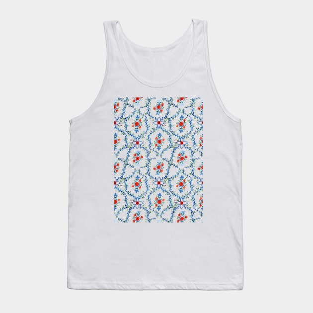 Thai Tile Pattern Tank Top by LThomasDesigns